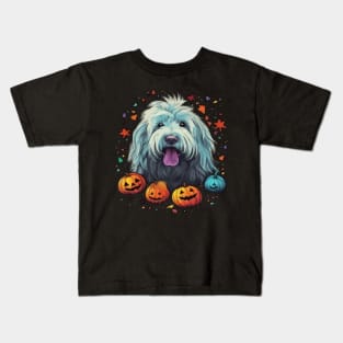 Komondor Halloween Kids T-Shirt